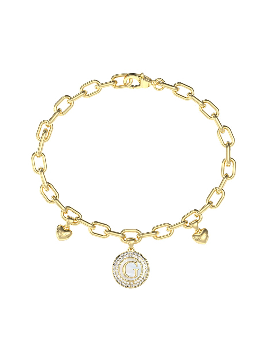 Brazalete con circonita G Talisman acabado pavé