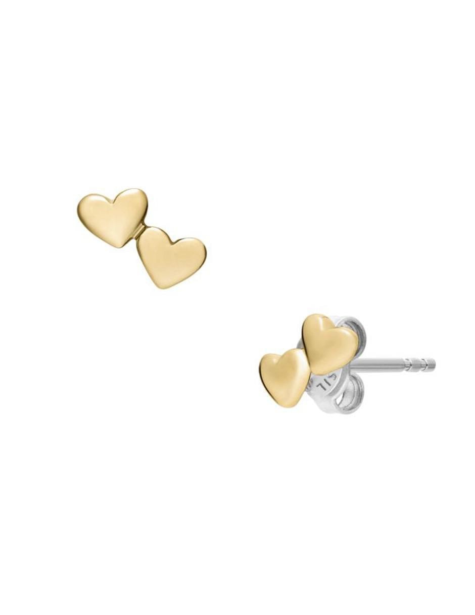 Broqueles de corazón Sutton con acabado pulido 5