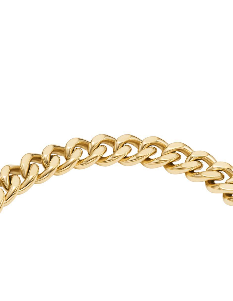 Pulsera con cristal Carlie T-Bar acabado pulido 4