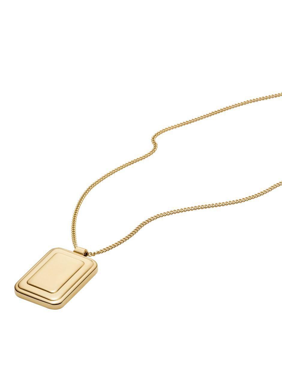 Collar con dije rectangular Raquel 4