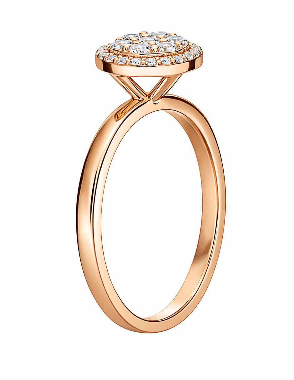Anillo 14 k de oro amarillo brillante 2