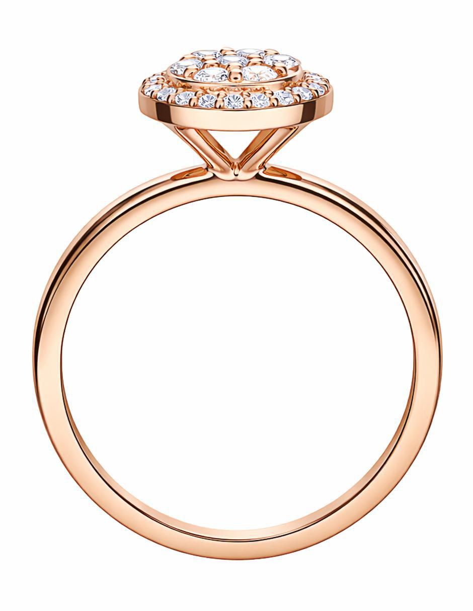 Anillo 14 k de oro amarillo brillante 3
