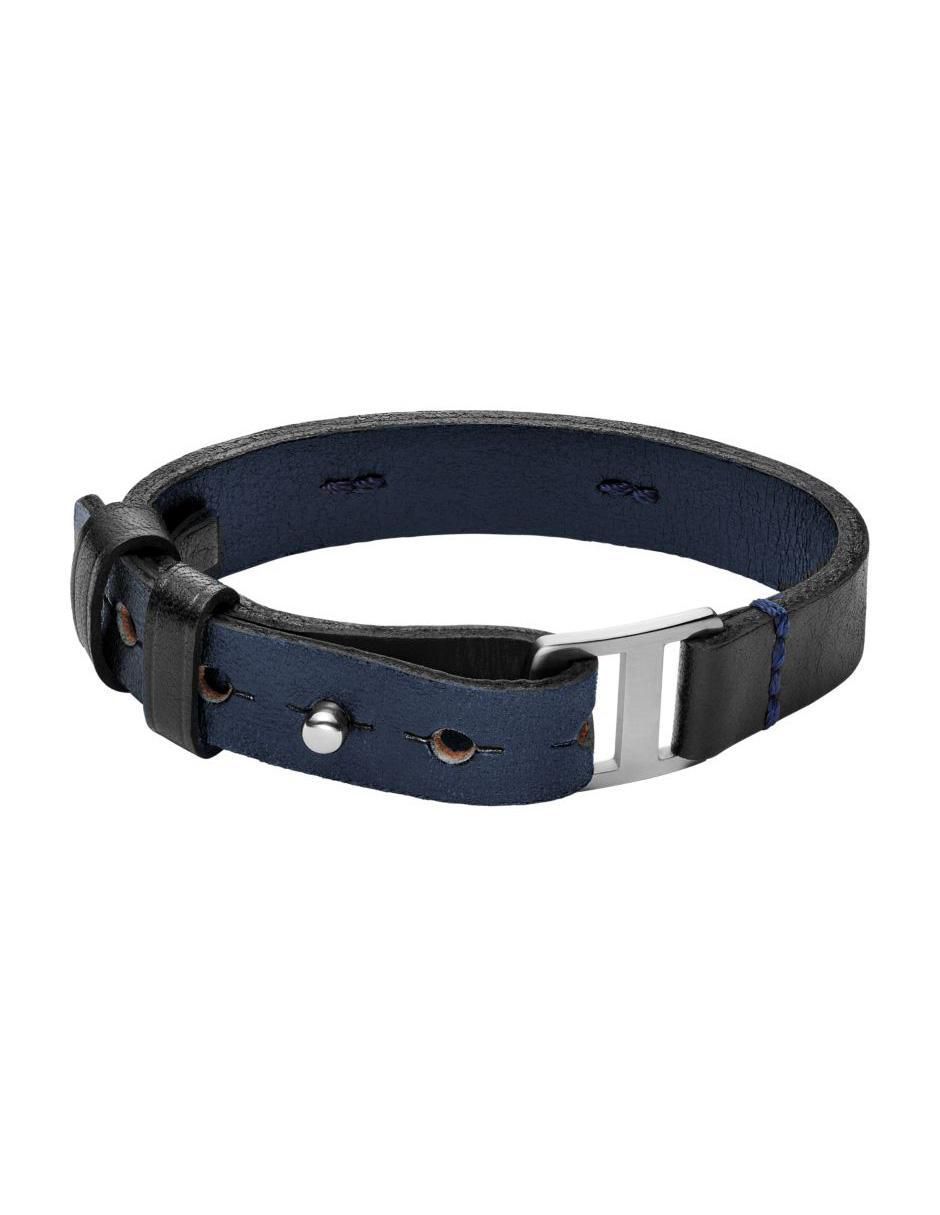 Pulsera de piel Machine acabado mate 6