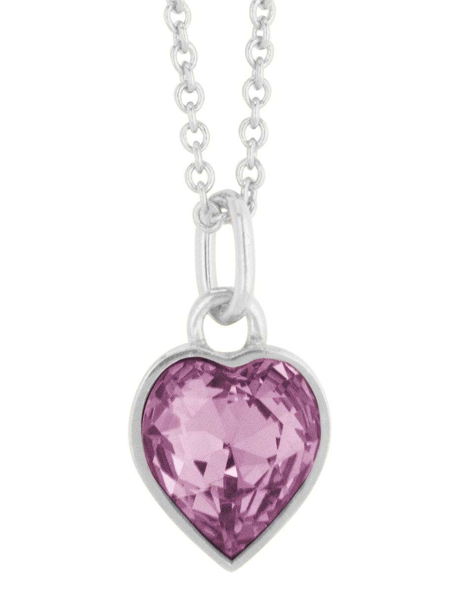 Collar de corazón de baño de oro 1